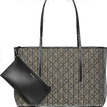 Calvin Klein Bolsos Lv04f3750g Emblem Aop Jacquard Tote