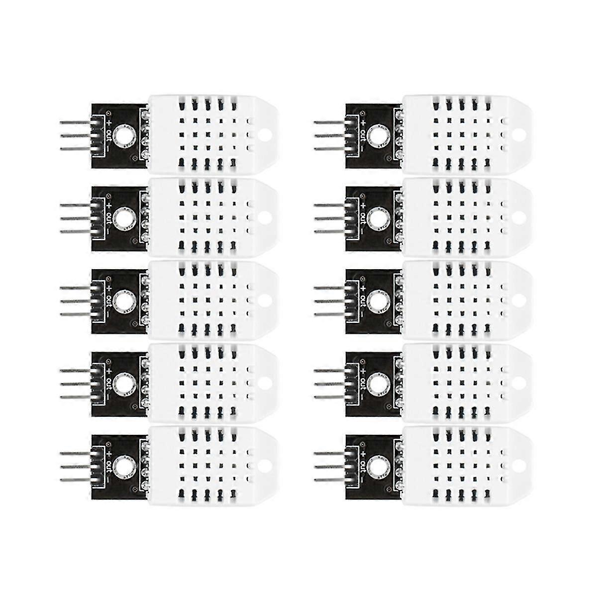 10 Pcs Dht22 Digital Temperatura E Umidade Sensor Temperatura E Umidade Módulo Eletrônico Bui