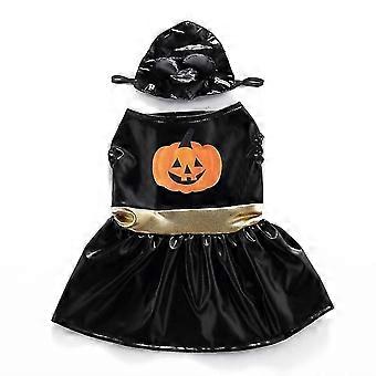 Neue Halloween Haustier Zubehör Hunde Kleidung Zauberer Rock Haustier Hund Kostüm Fledermaus Rock