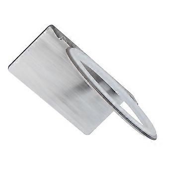 1pc 304 Stainless Steel Hair Dryer Rack Bathroom Wall Hair Dryer Holder