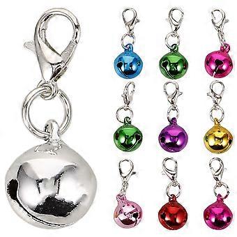 Pet Collar Hanging Bells Cat Dog Collar Bells for Pets 10Pcs