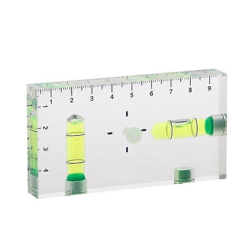 High Precision Transparent Two Direction Magnetic Level Bubble Mini Level