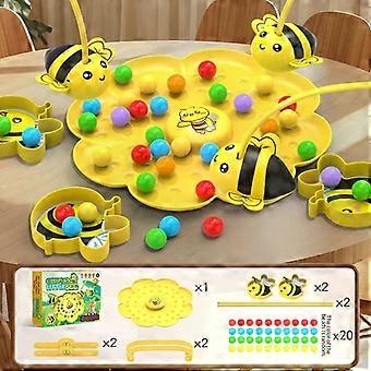 2025 Hot New Little Bumblebee Board Game Puzzle Fishing Toys Interactive Magnetism Toys For Kids Christmas Gift Family Game [MI]