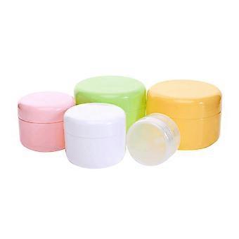 Empty Lotion Case Round Makeup Cream Container for Storage 20Pcs