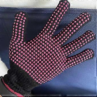 High temperature resistant hairdressing gloves, PVC beaded silicone gloves