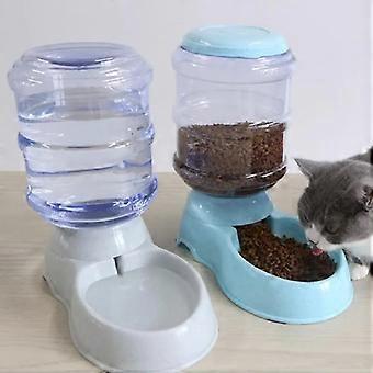 3,8L Vattenfontän Dryckeskål Automatisk Husdjursmatare Stor Katt Hundmat Dispenser Stor Kapacitet Husdjursdryckeskål Katttillbehör