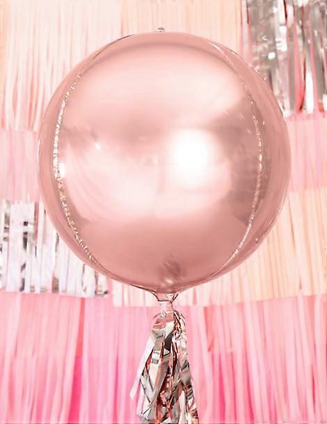 40cm Metallic Rose Gold Foil Sphere Balloon