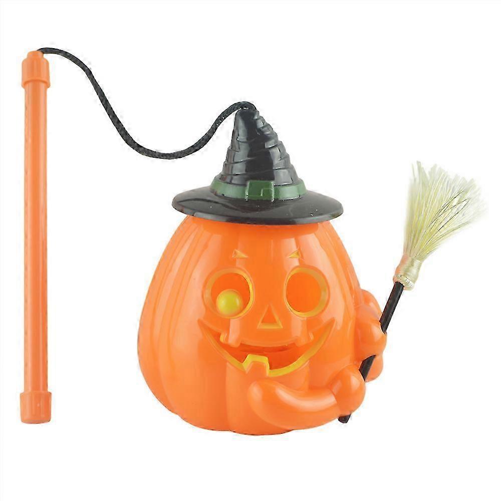 Spooky Flashing Pumpkin Candy Pail