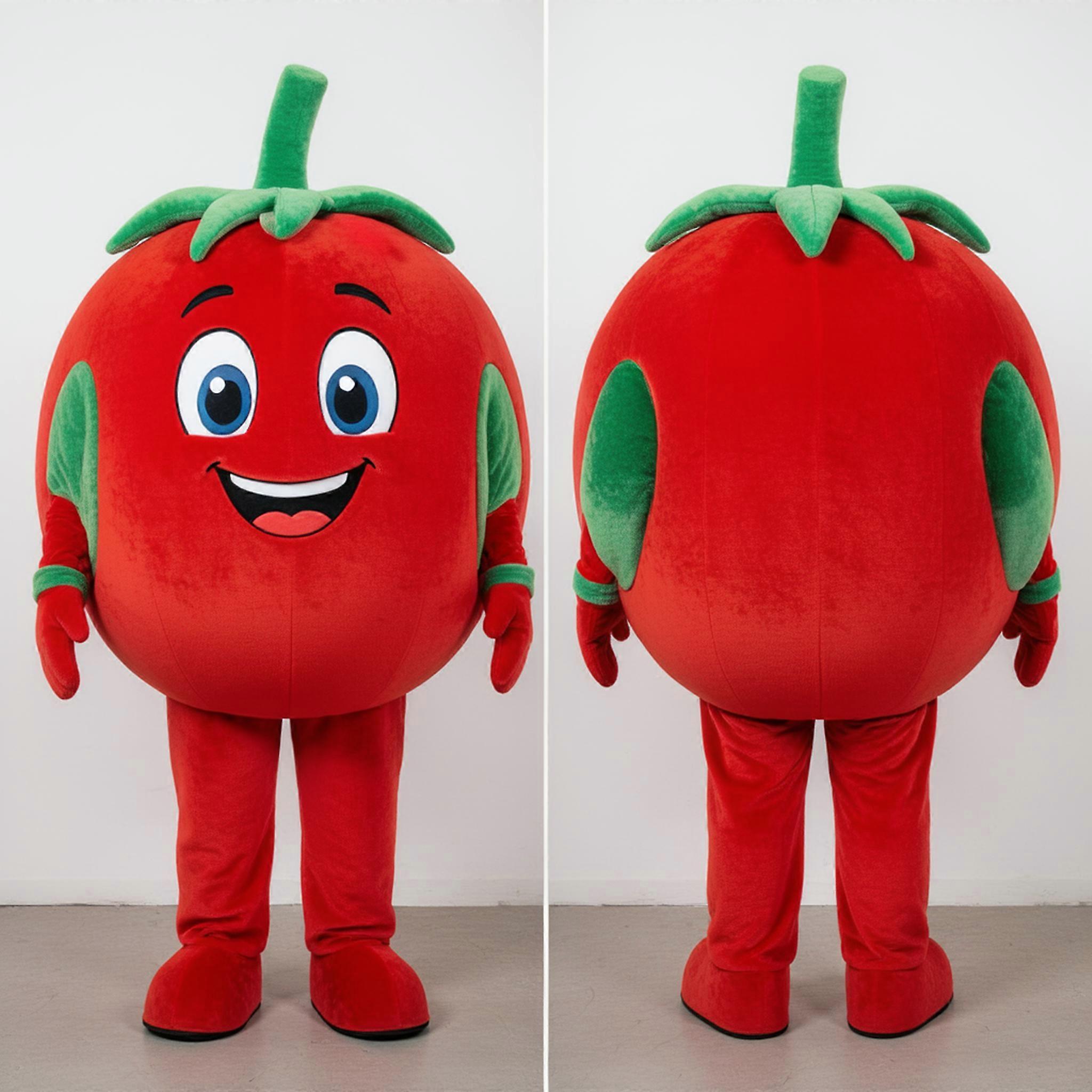 MASTICOT Crimson Round Tomato Mascot