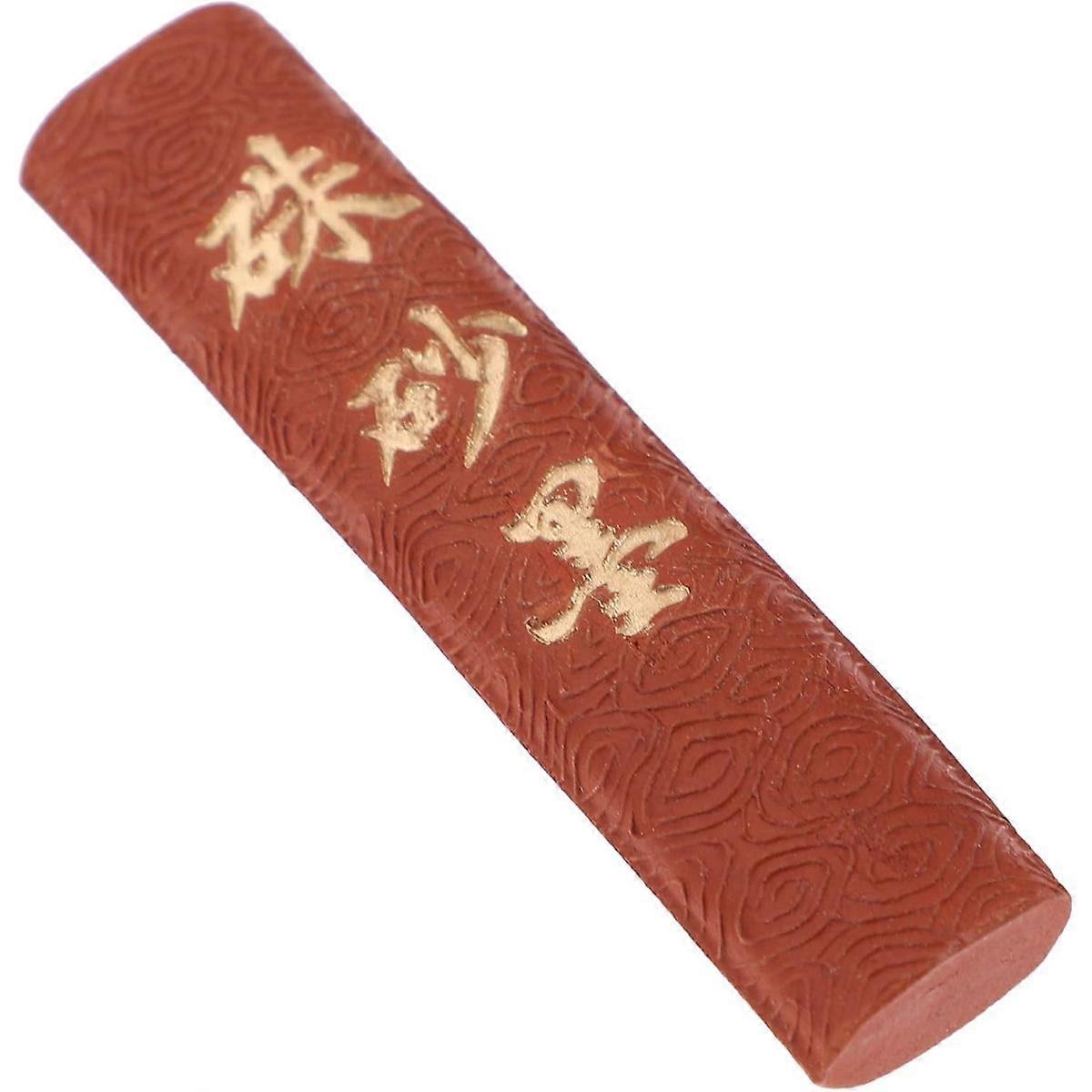 Red Calligraphy Ink Stick for Beginners and Students