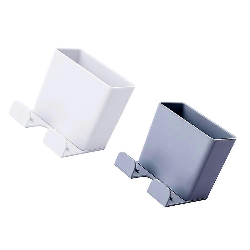 Remote Controller Holder Wall Mounted Storage Box for 2Pcs