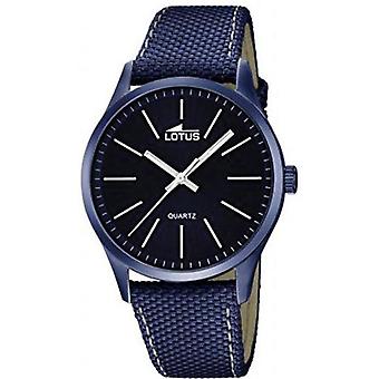 Lotus smart casual Quarz Analog Man Uhr mit synthetischen Lederarmband 18166/3