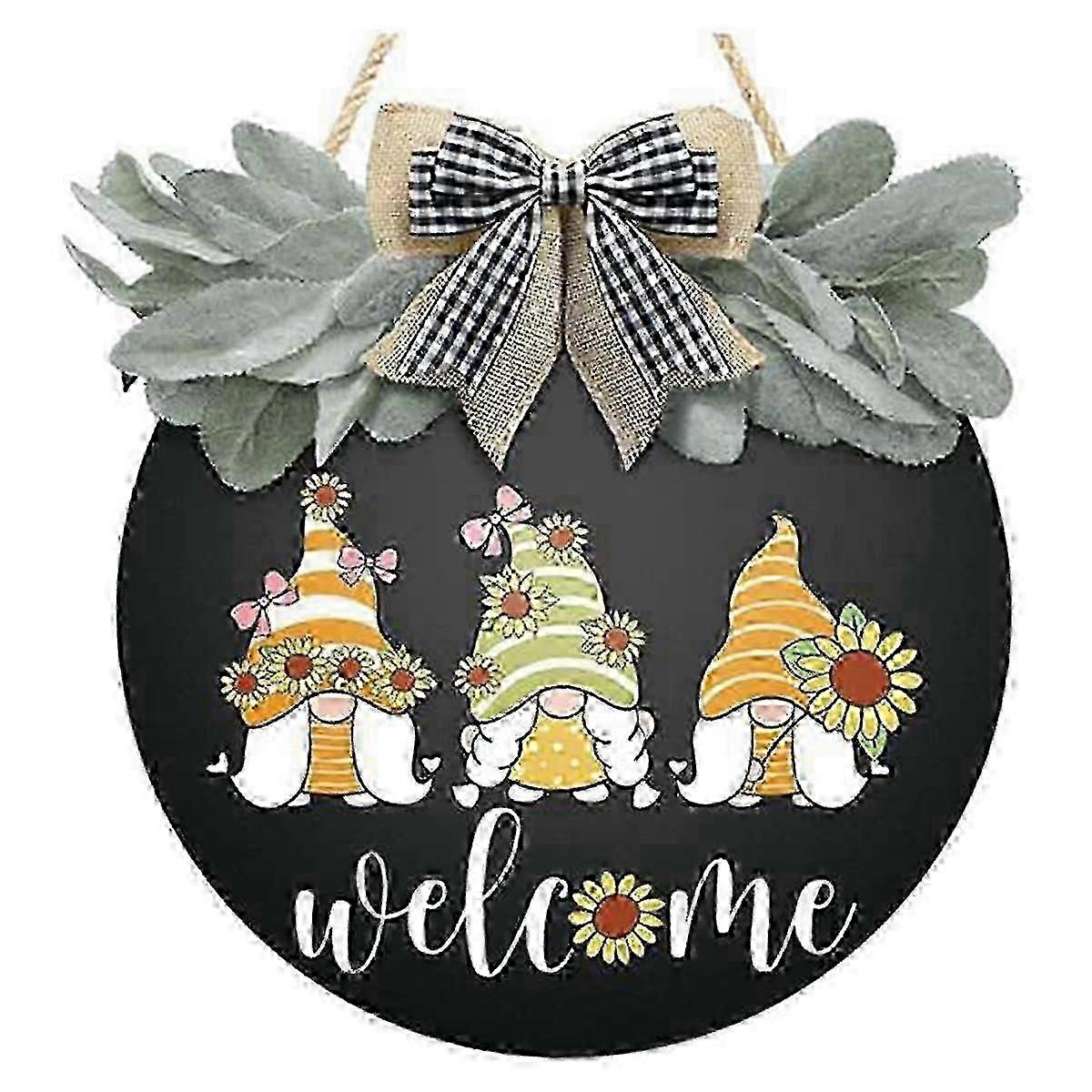 30cm Pine Gnome Wall Decor