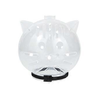 For Cat Grooming, Bathing, and Nail Trimming: Transparent Breathable Cat Bubble Muzzle