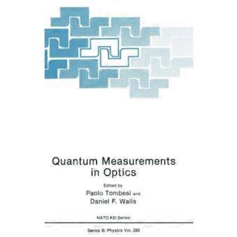 Quantum Measurements In Optics