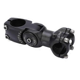Alloy Adjustable Stem 25.4x90mm ±60°