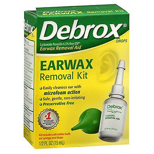 Med Tech Products Debrox Ohrenschmalz-Entfernungsset, 15 ml (Packung mit 1 Stück)
