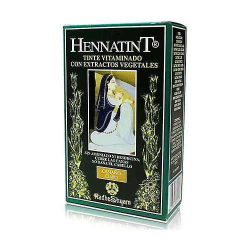 Hennatint light brown hair dye 60 ml (Light Brown)