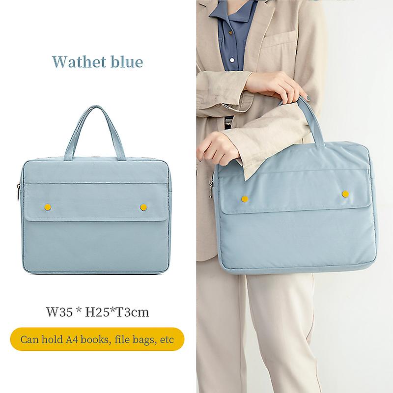 Business Women Laptop Bag Ladies Handbag Briefcase Case Protective Shoulder Computer Bag For Lenovo Apple Macbook Document Bag