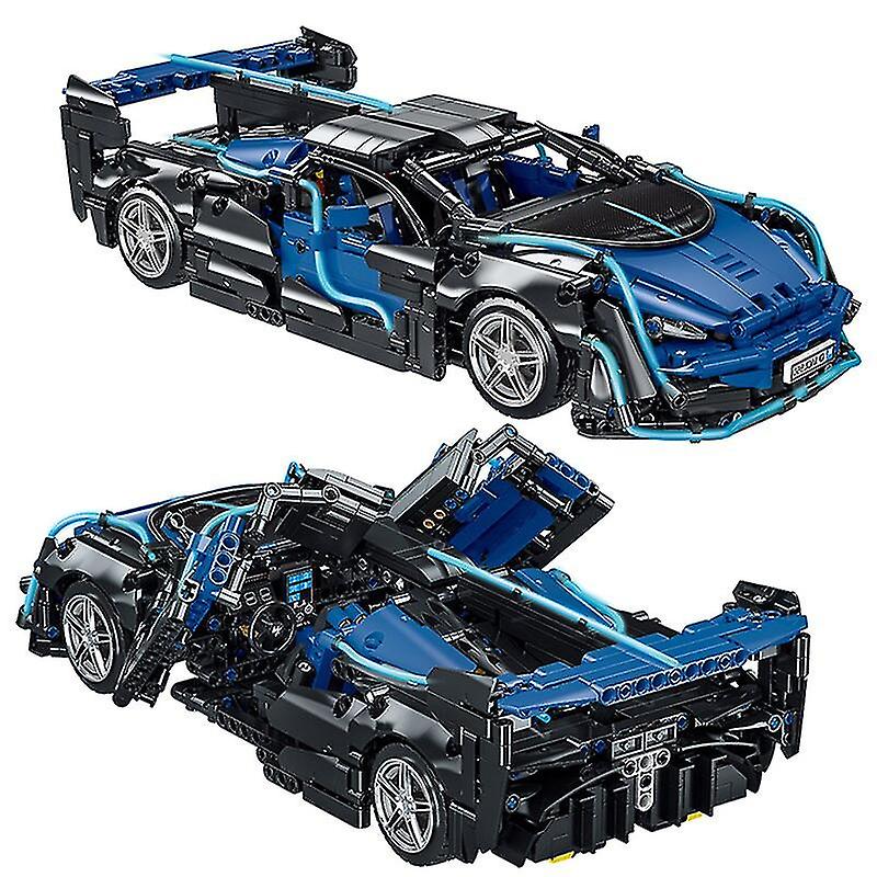 Technical Expert Super Speed Car Building Blocks Moc Famous Sport