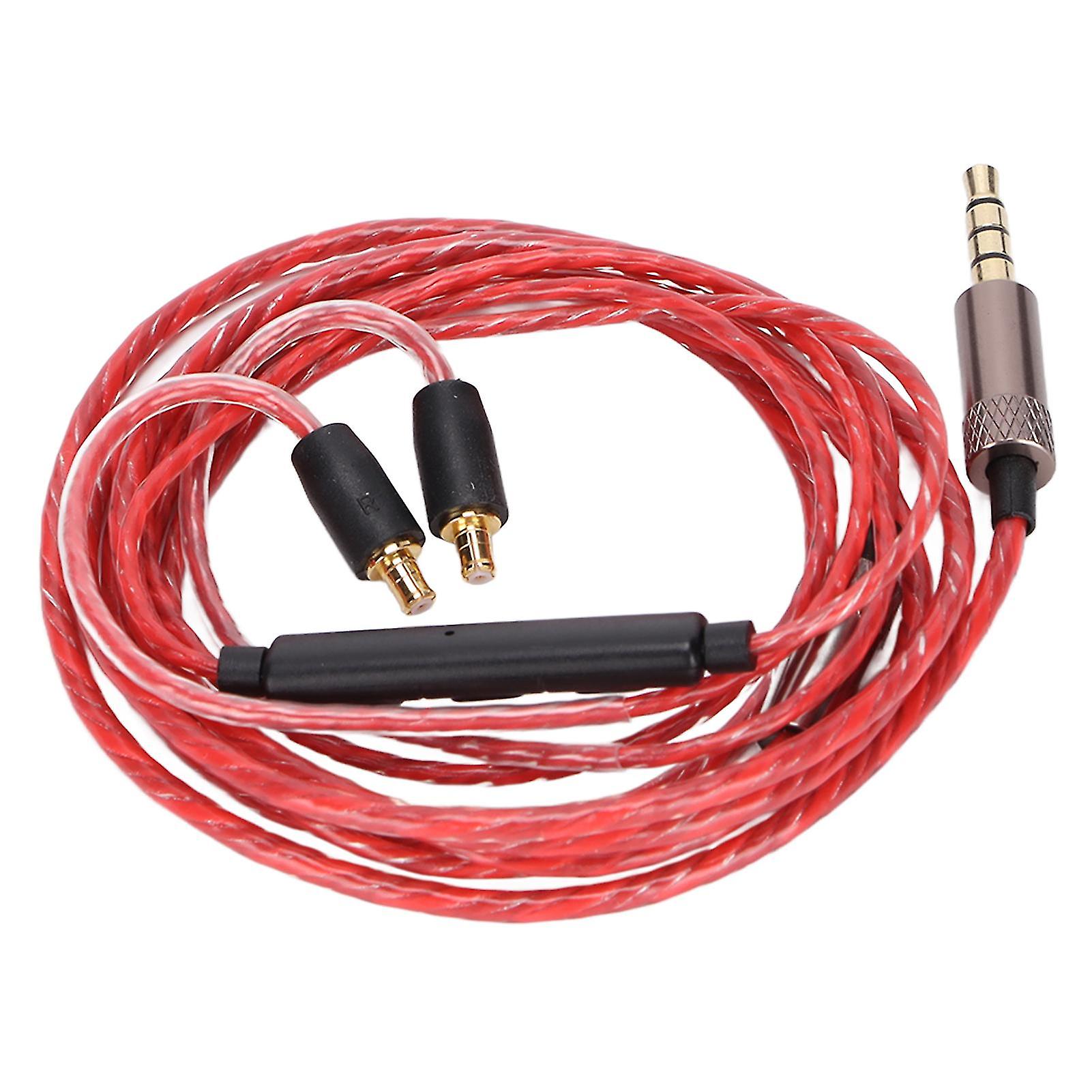 Headphone Audio Replacement Cable Headphone Extension Cords for Audio Technica CKS1100 E40 E50 E70 LS200 LS300 LS400