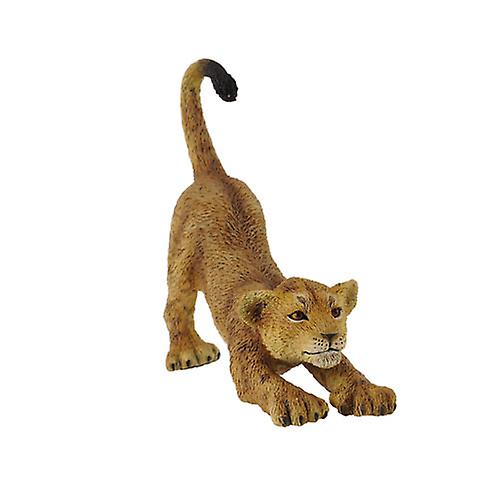 STRETCHING CollectA Realistic Animal Replica Lion Cub Figure Small for Ages 3+