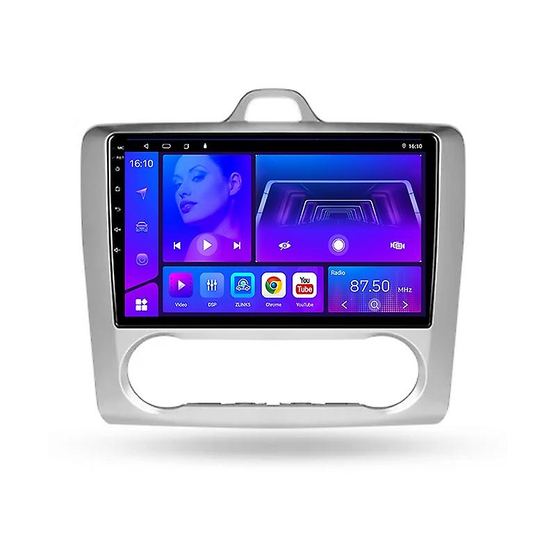 For Ford Focus 2 Mk 2 2004 - 2011 Android CarPlay Car Radio Multimedia Video Player DSP IPS GPS