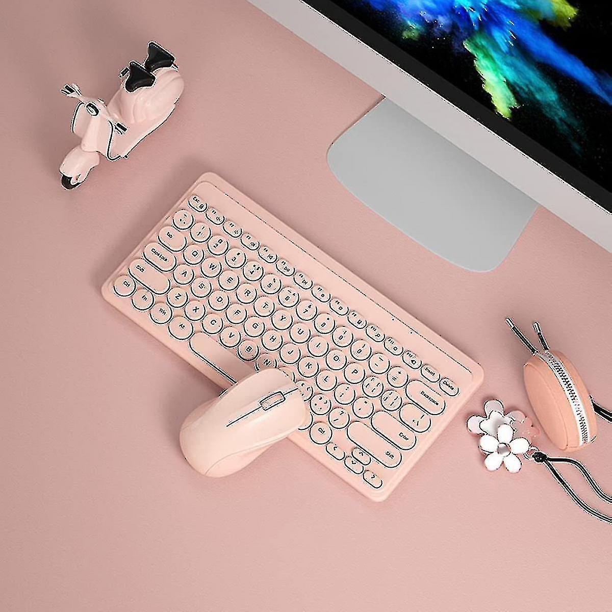 New Wireless Keyboard And Mouse Combo  Ergonomic Usb Keyboard Mouse Combo Noiseless Keys Energy Saving Kit