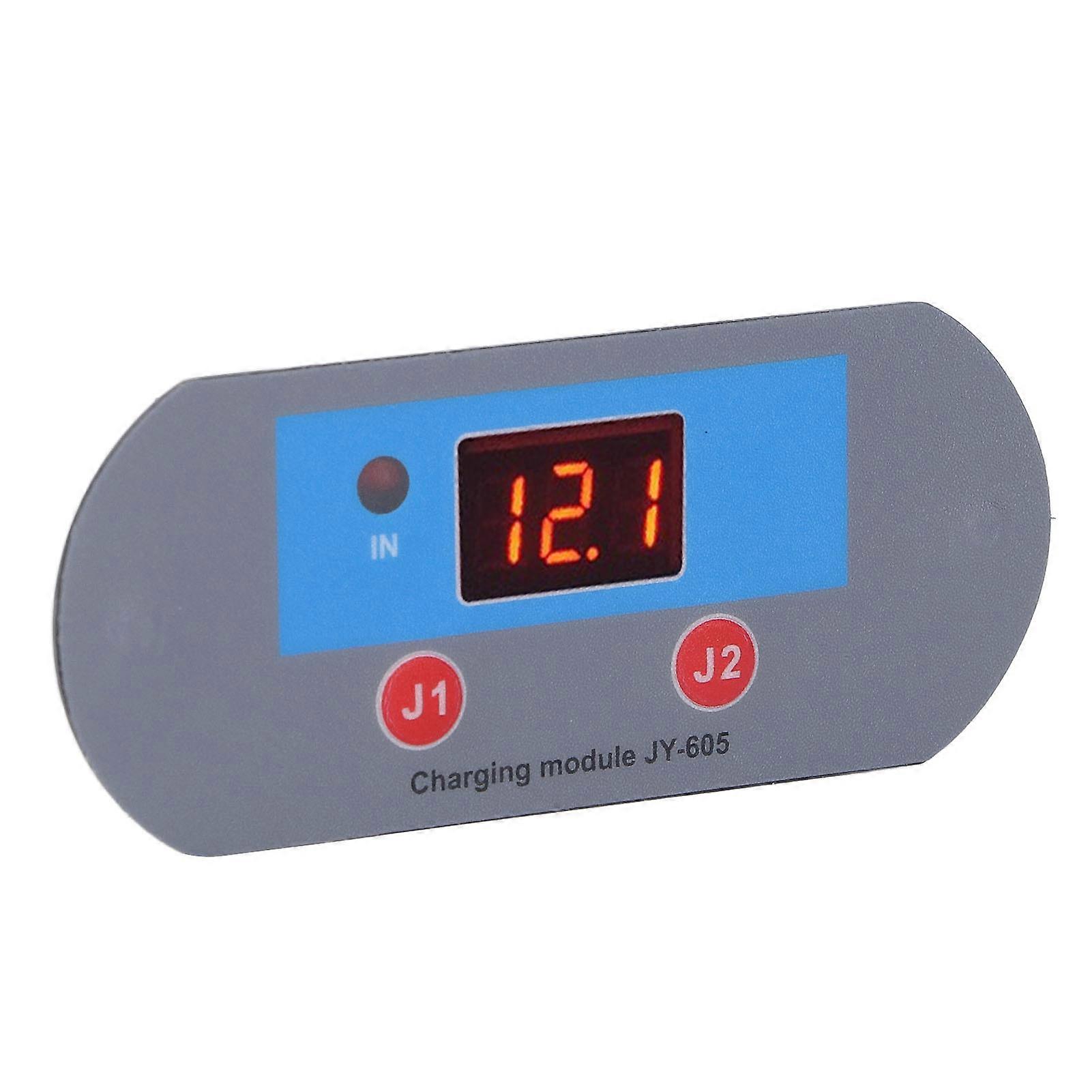 Charging Control Module Battery Charge Controller Relay Switch Digital Display 12V