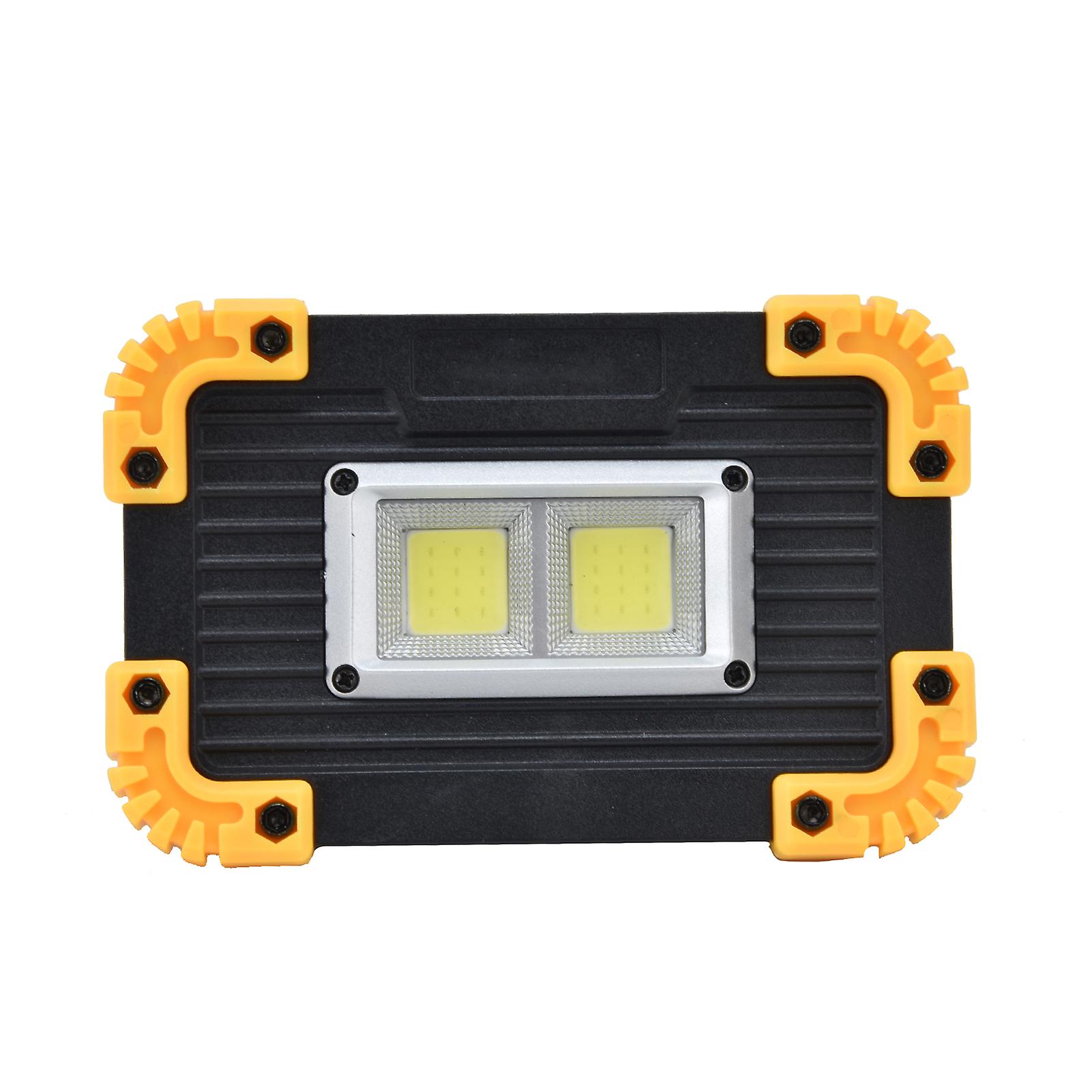 Mini LED Flood Light COB Emergency Flood Light USB Charging Double Square Portable Flood Light Tent Work Light for Outdoor