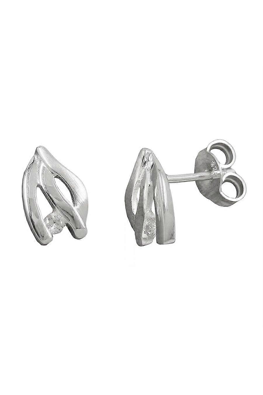 Stud Earrings Zirconia Crystals Silver 925 - Gl92679