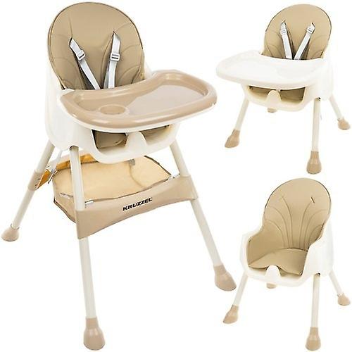 KRUZZEL Spisebordsstol - Beige