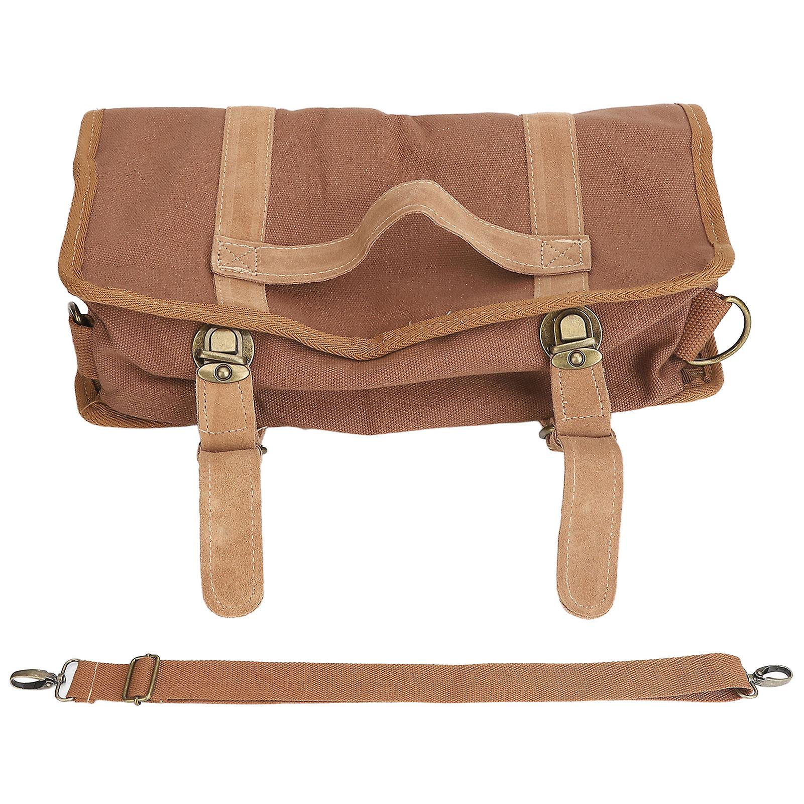 Bartending Tool Bag Portable Large Capacity Stylish Adjustable Shoulder Strap Bartender Kit Bag for Camping Parties Coffee
