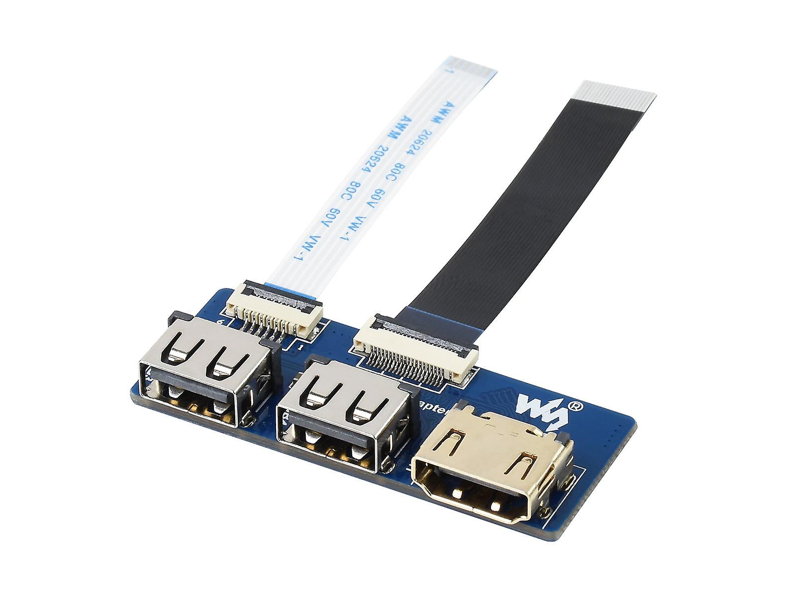 Waveshare Usb Hdmi Adapter For Cm4-io-base, Adapting Ffc Connector To Standard Connector.