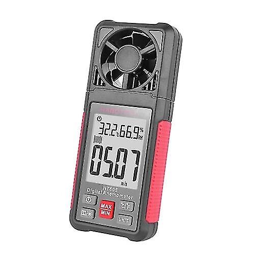 Digitales Anemometer Anemometer LCD Digitales Anemometer Sensor Luftvolumen/Temperatur/Luftfeuchtigkeit