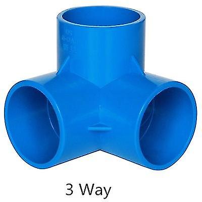 Pvc csőcsatlakozó csatlakozók 3 4 5 6 utas tömlőelosztó 20-50 mm-es kerti öntözővíz csőillesztési csatlakozó adapter Diy polccsatlakozó