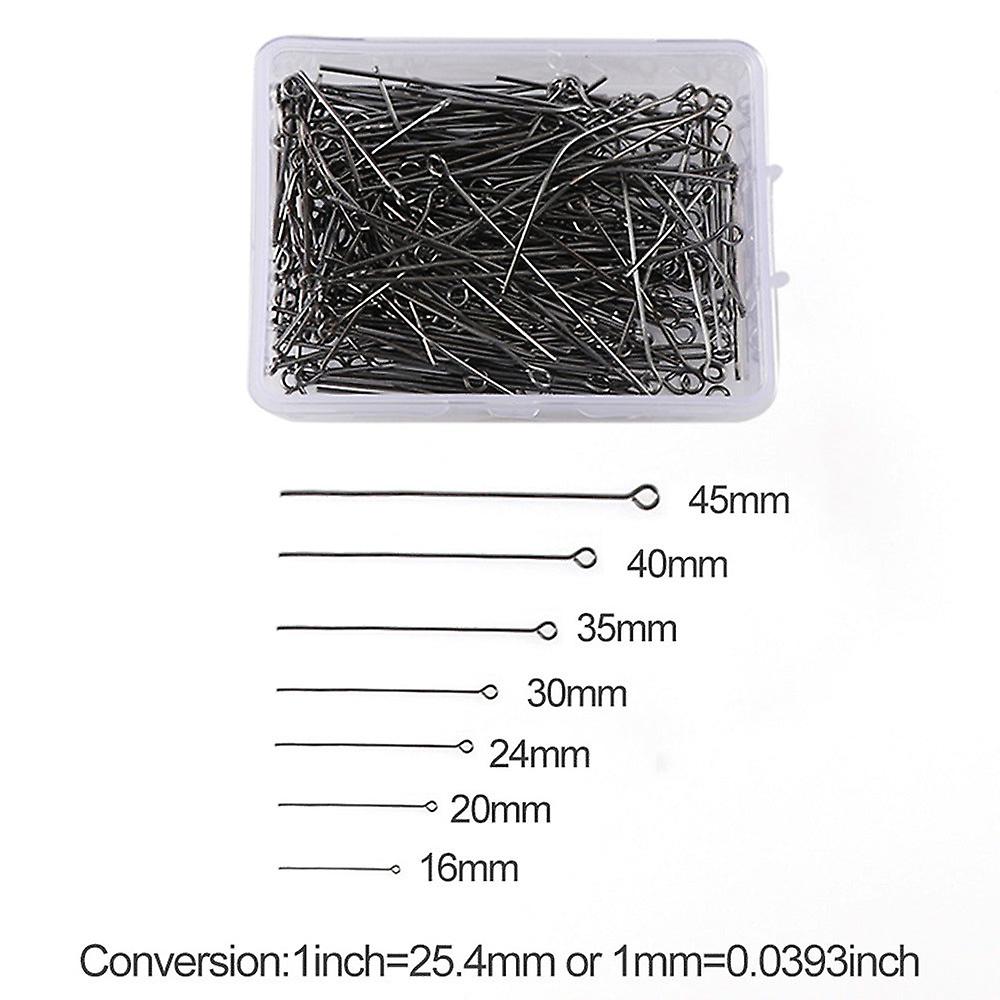 300Pcs Diy Material Jewelry Accessories Handmade Beaded Nine-character Needle