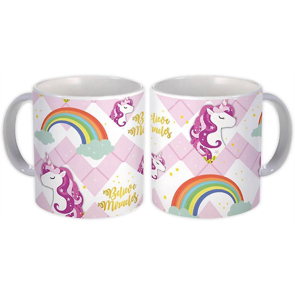 Gift Mug: Whimsical Unicorn Rainbow