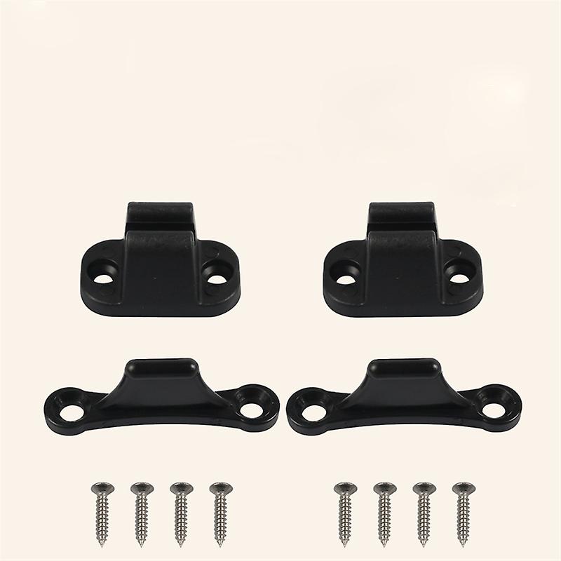 2 Set For RV Door Limiter/T-Door Retainer Kit RV Cabin Door Suction (with screws)