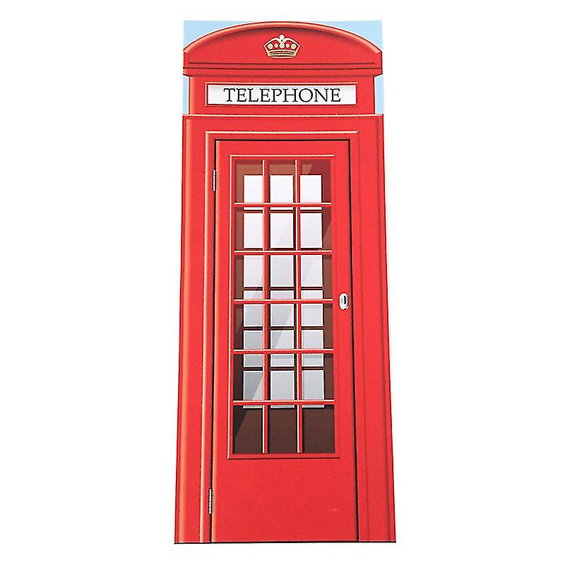 1pcs Telephone Booth Door Decor
