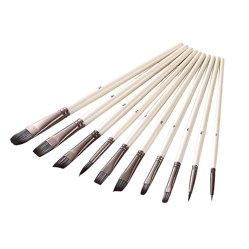 10pcs Brushes For Painting