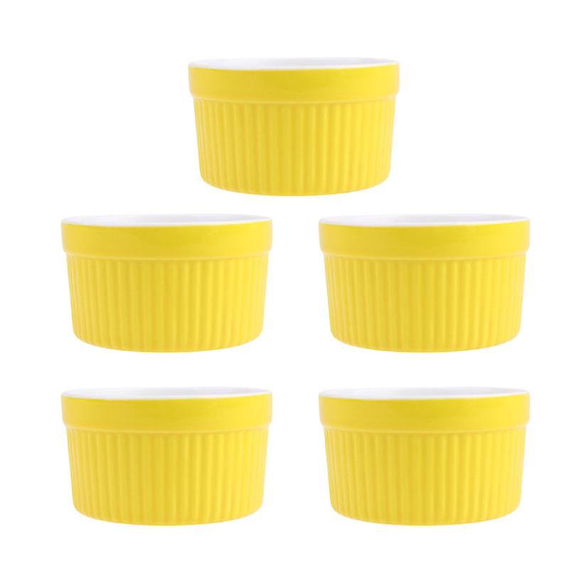 5pcs Ceramic Rice Bowl