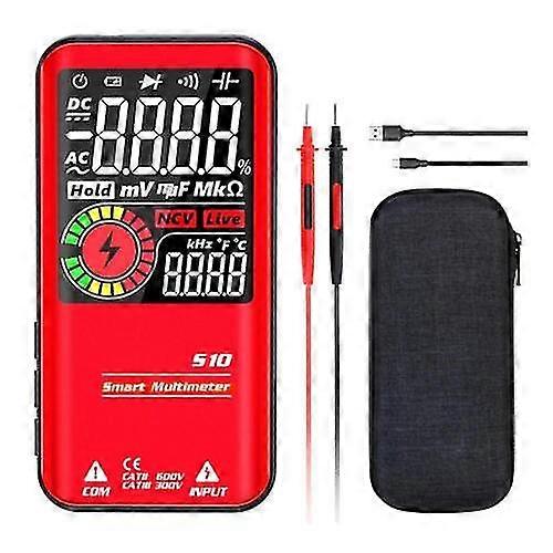 Bside S11 Intelligent 9999 Counts Multimeter Digital Lcd Display Rechargeable Universal Meter Ac/dc Voltmeter Ohmmeter Test Resistance Capacitance Fre
