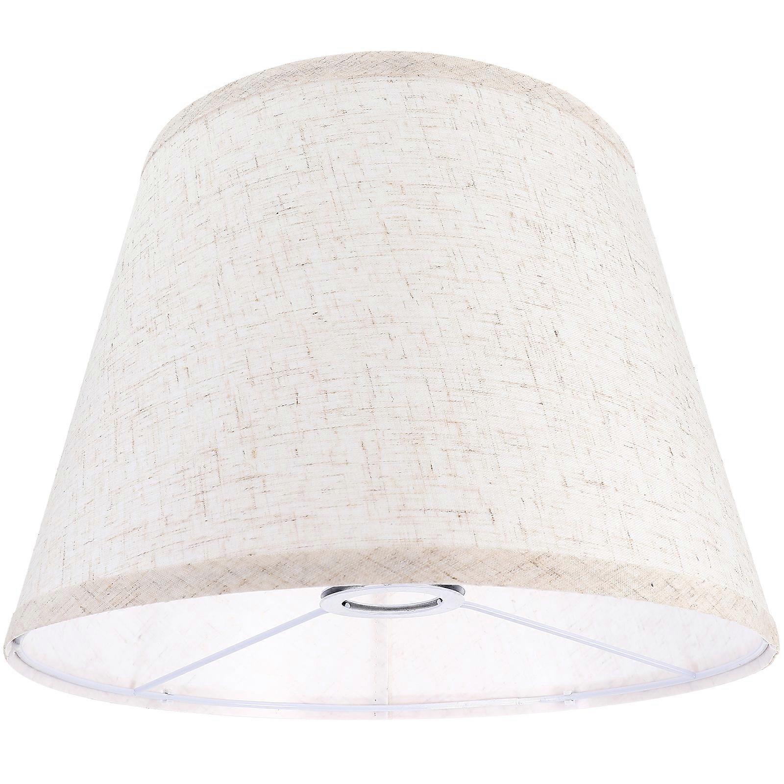 Kleiner Lampenschirm Leinen Schreibtischlampe Lampenschirm abnehmbare Deckenlampenabdeckung