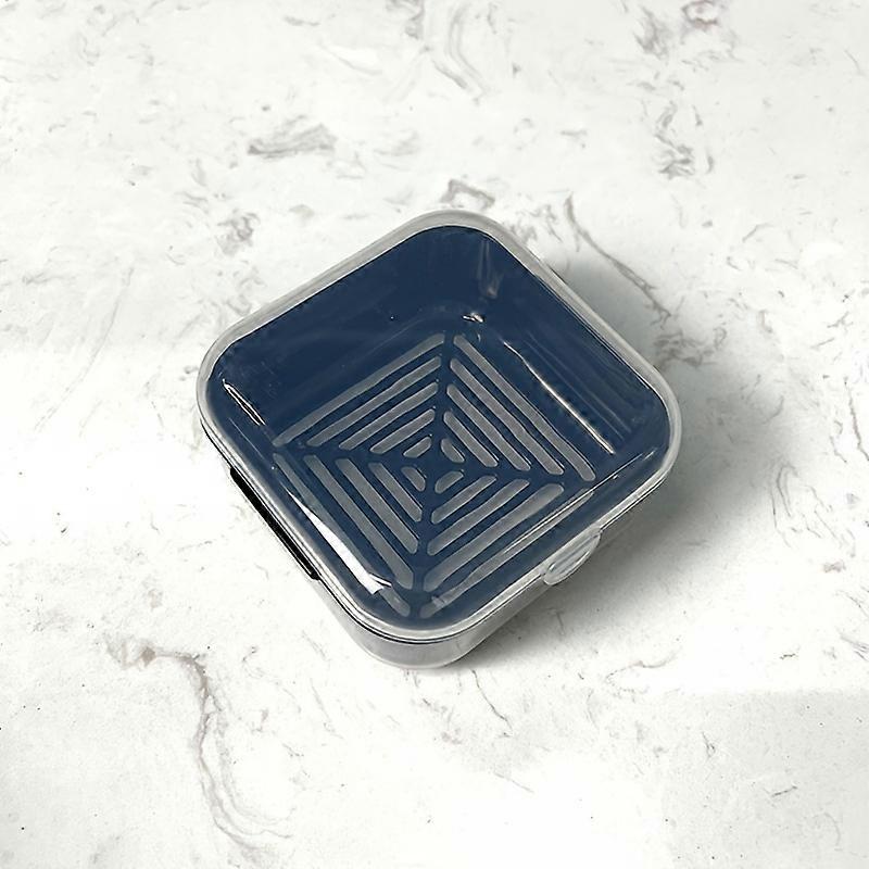 Durable Travel Soap Box - Compact & Leak-proof Square Design with Secure Lid - Ideal for Camping, Gym & Beyond - Stylish, Sanitary, Quick-Draining Soa