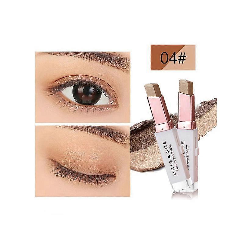 Gradient Two-tone Eyeshadow Stick Waterproof Oogschaduw Make-up