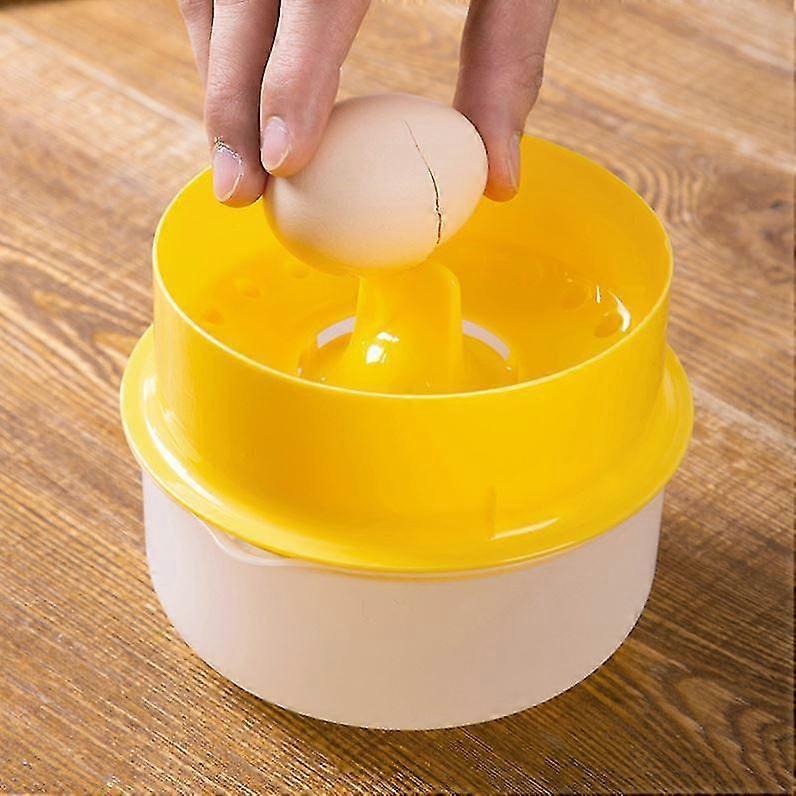 Ægseparator Æggehvide Æggeblomme Separator Køkken Æg Separationsværktøjer Ægedille Æggehvide Æggeblomme Filter Køkken Gadget