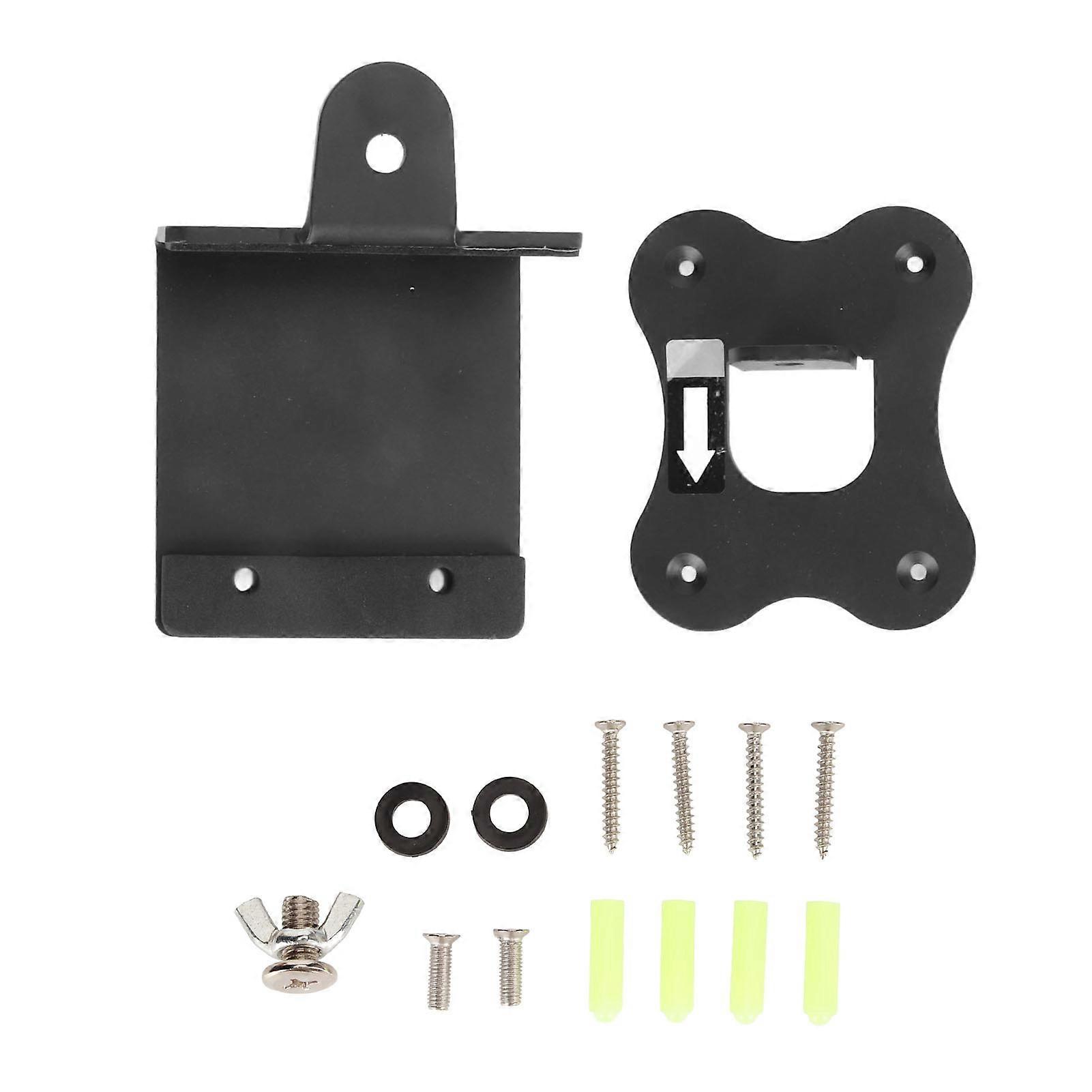 مكبر صوت لاسلكي حامل مثبت على الحائط ملحق مكبر صوت معدني مستقر لتوفير مساحة سميكة ل Sonos Era 300 Black