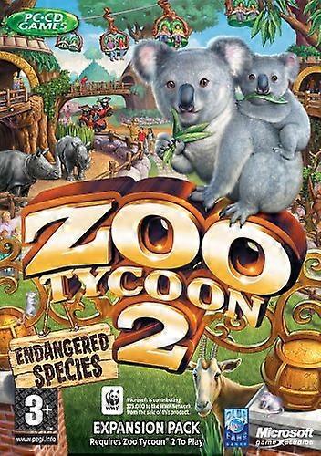 Zoo Tycoon 2 Endangered Species Expansion Pack (PC) - New & Sealed
