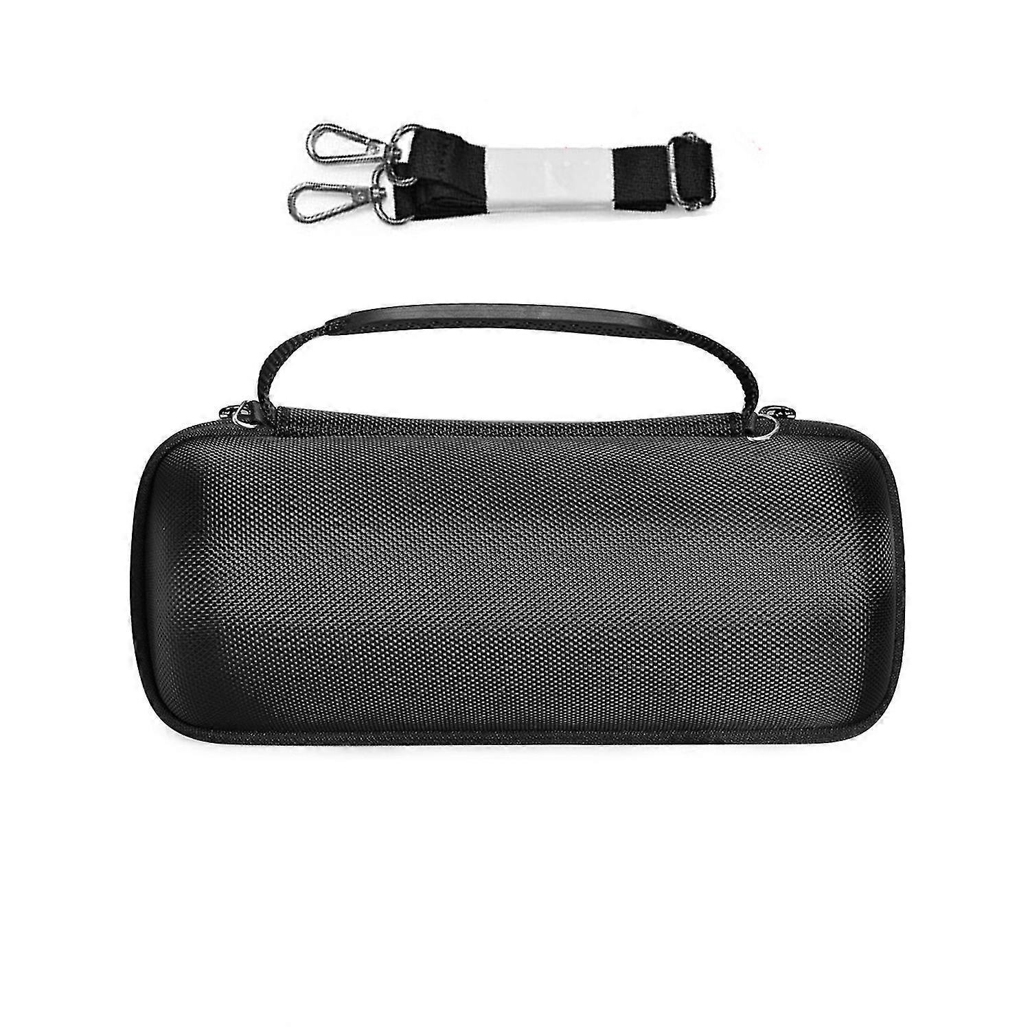 hard case compatible with jbl charge 5, carrying speaker bag with shoulder strap